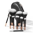 thumbnail image 2 of UYGDUY-Travel Makeup Brush Set, 10Pcs Mini Makeup Brushes with Pouch Portable ON THE GO Makeup Brush Travel Set, Easy-taken Full Complete Function Cosmetic Brushes for Flawless Makeup Looks, 2 of 3