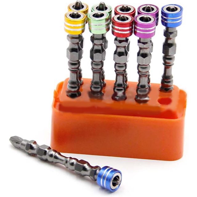 10Pcs Strong Double Head Screwdriver Bits 65/100mm Electric Screw Driver Drill Bit Screwdriver Bit Set