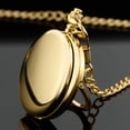 thumbnail image 4 of Minzimin Smooth Pocket Watch,Personalized Pocket Watch,Watches for Men, Pocket Watches for Father‘s Day with Chain, 4 of 7