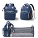 thumbnail image 1 of Mochila pañalera Lamroro 3 en 1 impermeable con cambiador, 1 of 7