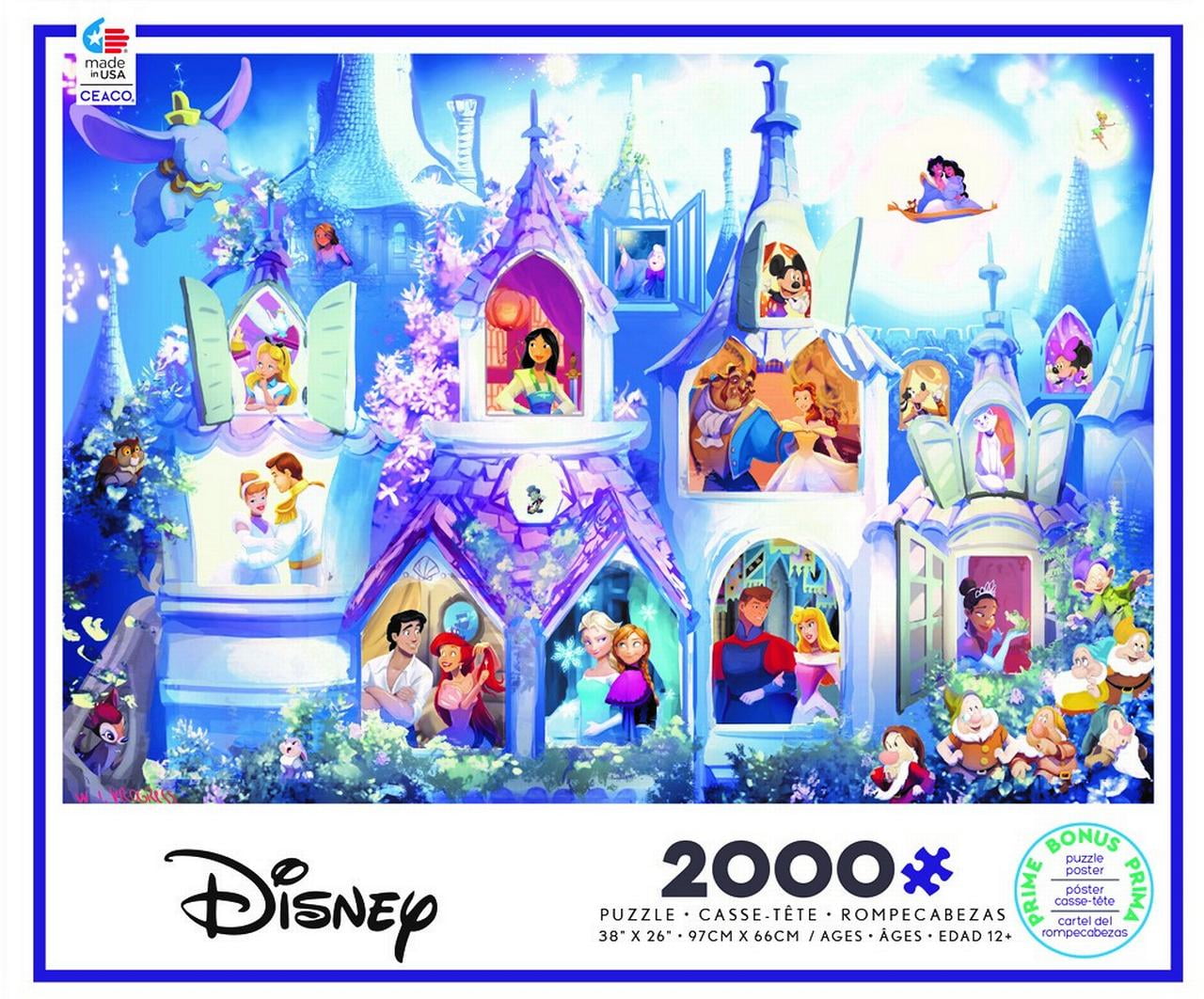 Ceaco Disney 2000 Princess Castle 2000 Piece Jigsaw