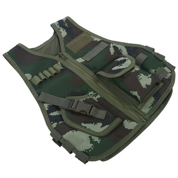 Gilets de Camouflage de chasse pour enfants, équipement Airsoft