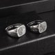 thumbnail image 4 of Anillos con patrón de Horus y Anubis de Los dioses egipcios para hombres, anillo ajustable de moda Punk Vintage, regalos de joyería, nuevo diseño, 4 of 4