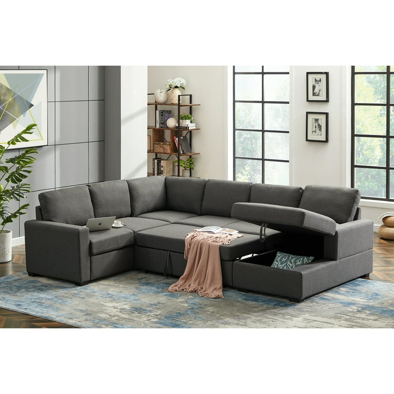 Left hand facing sleeper cheap sectional