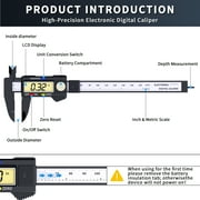 IMAXBOS Digital Caliper Measuring Tool Electronic Micrometer 6 inch Vernier Caliper