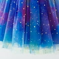 thumbnail image 6 of Fsqjgq Baby Girl Clothes Baby Girl Easter Outfit Cute Baby Girl Dresses 3-19 Months Blue Toddler Girls Sleeveless Star Moon Tie Dye Tulle Holiday Dress Dance Party Princess Dresses Clothes 110, 6 of 6