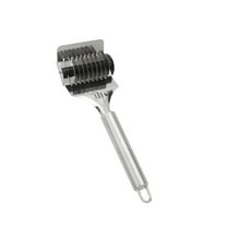 ADDHAT Stainless Steel Pasta Maker Noodle Cutter Multi-Purpose Kitchen Tool for Homemade Pasta and Dough