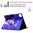 thumbnail image 4 of Allytech Case for iPad Pro 11 inch (2nd, 3rd & 4th Gen) 2020/2021/2022, iPad Air 5/Air 4 Case 10.9" 2022/2020, PU Leather Soft TPU Back Shockproof Wallet Smart Case with Card Slots, Butterfly & Wolf, 4 of 6