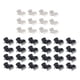 thumbnail image 1 of 36x Barber Hot Roller Clip Set Pinzas de Garra para Rizador de cabellero, 1 of 9