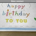 thumbnail image 6 of Ambesonne Party Place Mats Set of 4, Birthday 20 Years, Standard Size, Green Blue and Pink, 6 of 6