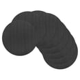 thumbnail image 1 of Uxcell 8 Pcs Napperons, Napperons de 13,7 Pouces Ronds Tressés Antidérapants Résistants à la Chaleur Napperons Lavables pour Table à Manger Surface à Texture Verticale, Noir, 1 of 7