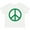 AA-White, variant on Inktastic Green Symbol Peace Sign Boys or Girls Toddler T-Shirt