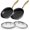Gold, variant on 10"11" Non Stick Frying Pans, Stainless Steel Skillet with Lid, Tri-Ply Stainless Steel for  Cooktops, Dishwasher and Oven-Safe Cooking Pan, Stay-Cool Handle,