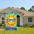 thumbnail image 2 of Amhnf Welcome Sun With Sunglasses Garden Flag For Home Outdoor Garden Yard Decor 12x18 inch, 2 of 5