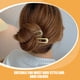 thumbnail image 4 of GOOHOCHY 4 Uds. Horquilla en forma de U, horquilla para el pelo estilo Updo Vintage, horquilla para el pelo francesa, pasador para moño para mujer, 4 of 8