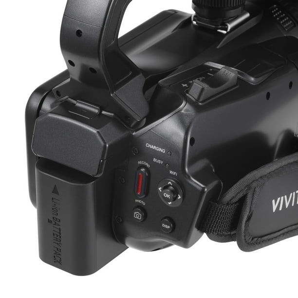 ｖｉｖｉｖｉｖｉ❤️ Vivitar Full Size 8K Studio Video Camcorder, 64MB, Ultra HD, Black