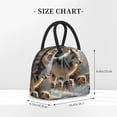 thumbnail image 2 of Easygdp Wolf Family Winter Wonderland Bolsa de Almuerzo Insulada Grande, Forro de Aluminio, Diseño Espacioso, a Prueba de Fugas, Ideal para Trabajo, Picnics, Viajes y Actividades al Aire Libre, 2 of 6