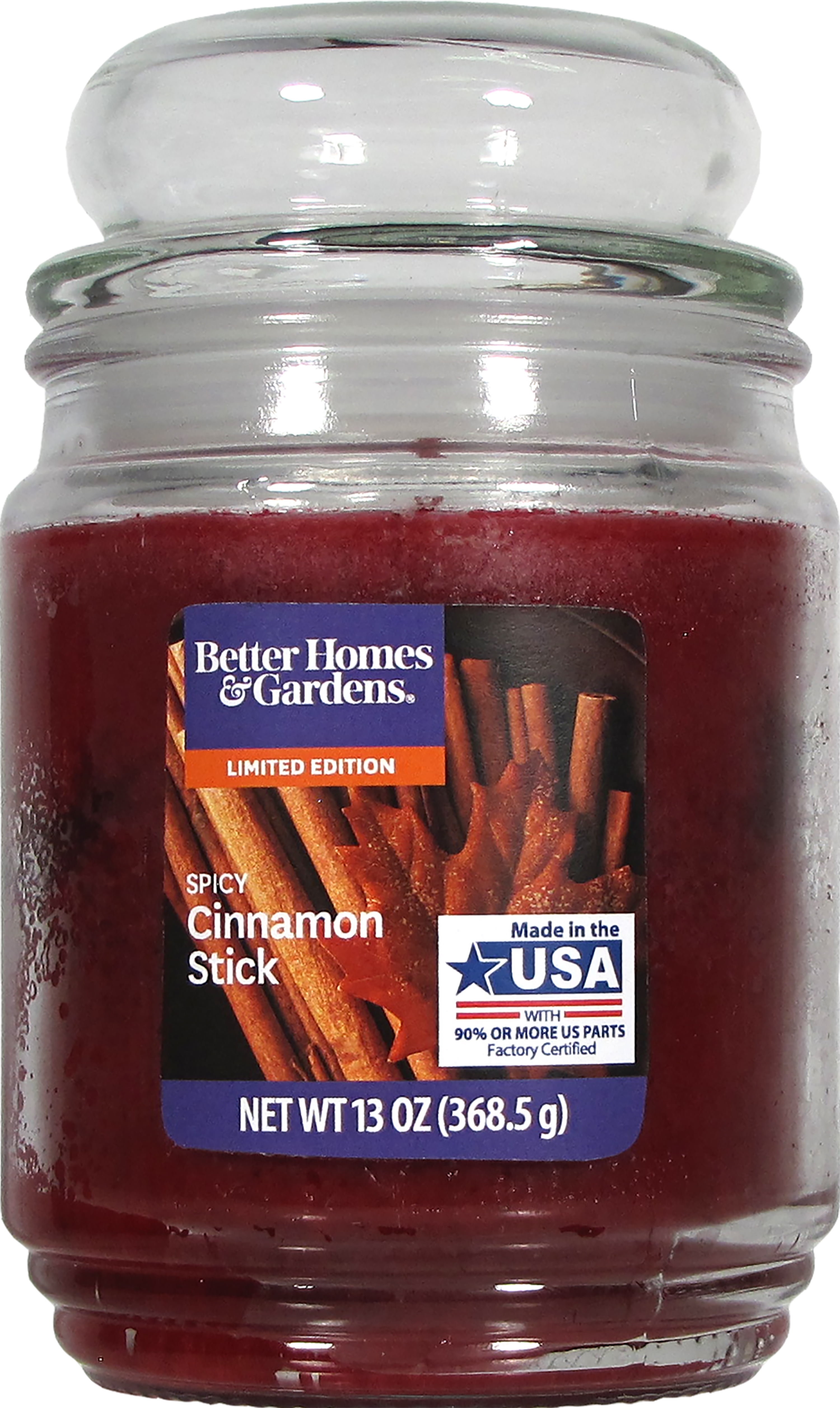 Better Homes and Gardens Candle Spicy Cinnamon Stick 13 oz B311 