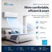 Senville 24000 BTU Mini Split Air Conditioner & Heat Pump ENERGY STAR Certified