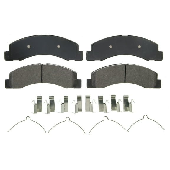 Wagner QuickStop ZX756 Semi-Metallic Disc Brake Pad Set Fits select: 1999-2004 FORD F250, 1999-2004 FORD F350