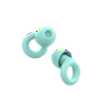EXCLUSIVE LOVE Quiet Ear Plugs for Noise Reduction-Super Soft,Reusable Hearing Protection in Flexible Silicone for Sleep,Noise Sensitivity & Flights - 4 Ear Tips in XS/S/M/L–27dB Noise Cancelling