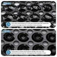 thumbnail image 4 of LIZEVINC Shower Mat for Bathtub Bath Mat for Tub,39" x 16" Non-Slip Bathtub Mat Machine Washable Tub Mat with Suction Cups & Drain Holes,Black, 4 of 7