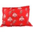 thumbnail image 4 of Ohio State Buckeyes 3 Pc Reversible Cotton Comforter Set, 1 Comforter, 2 Shams, King, 4 of 5