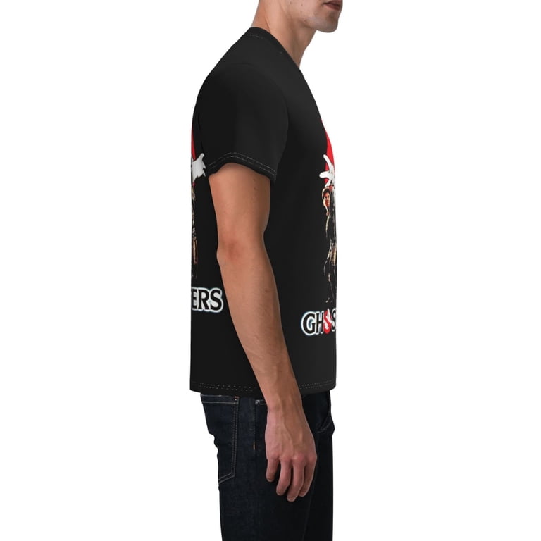 T-Shirt Uomo In Cotone Basic Ghostbusters - Maglietta Divertente Umoristica - Prodotta In Italia