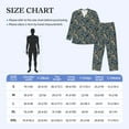 thumbnail image 3 of KLL Indian Paisley 2 Sleepwear Mens Flannel Pajamas,Long Cotton Pj Set, 3 of 7