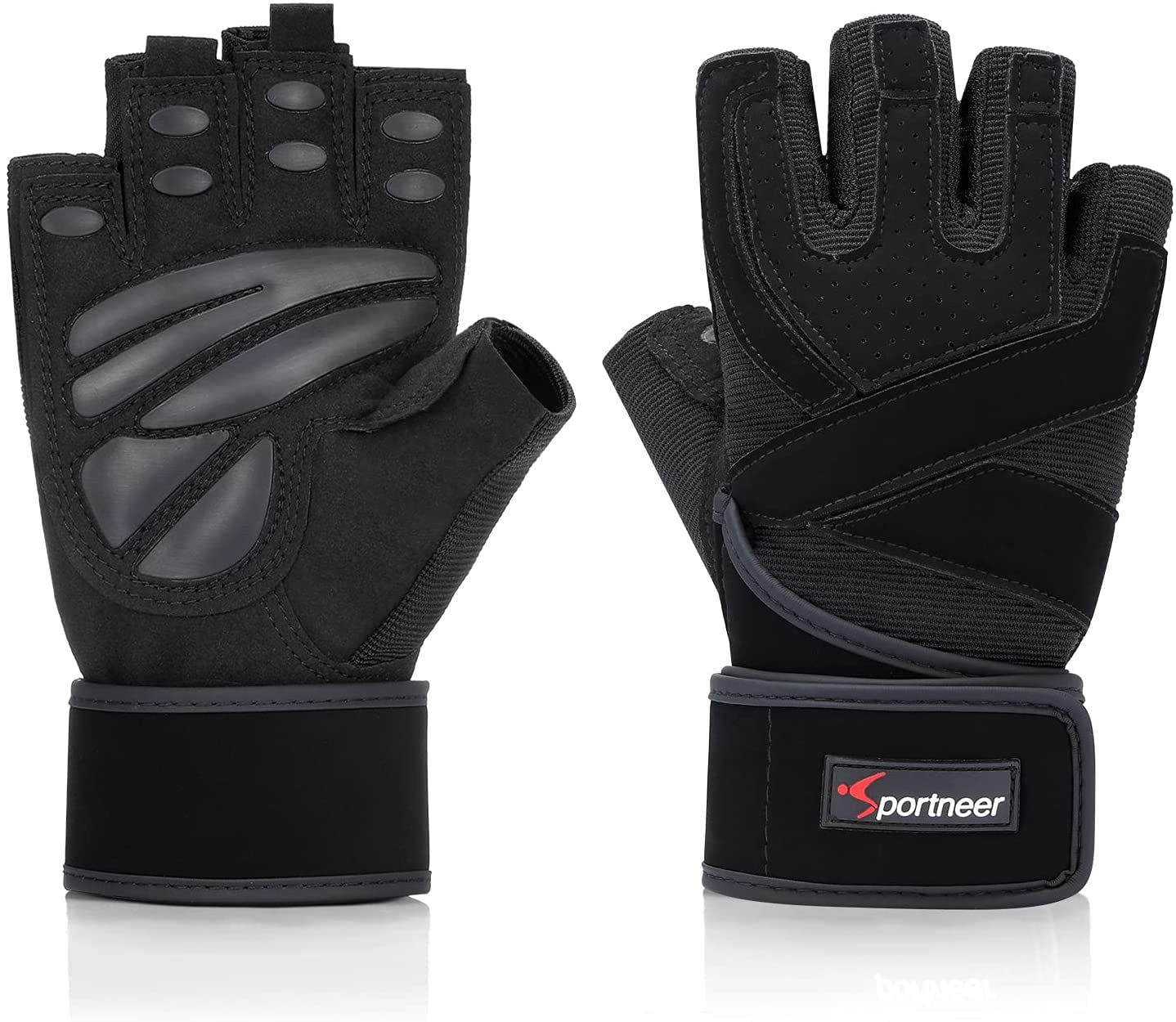 Weight Lifting Training Gel Padded Gym Straps Hand workout Wrist Gloves Weight Lifting Training Gel Padded Gym Straps Hand workout Wrist Gloves