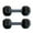 Black, variant on 2Pcs Mini Dumbbell, Anti-Slip, Anti-Roll, Thick Handles, Free Weights, Square Dumbbells for Secure Workouts at Home, for Fitness Exercise Funny Sport Toys, Suitable for Ages 3 Months and Older