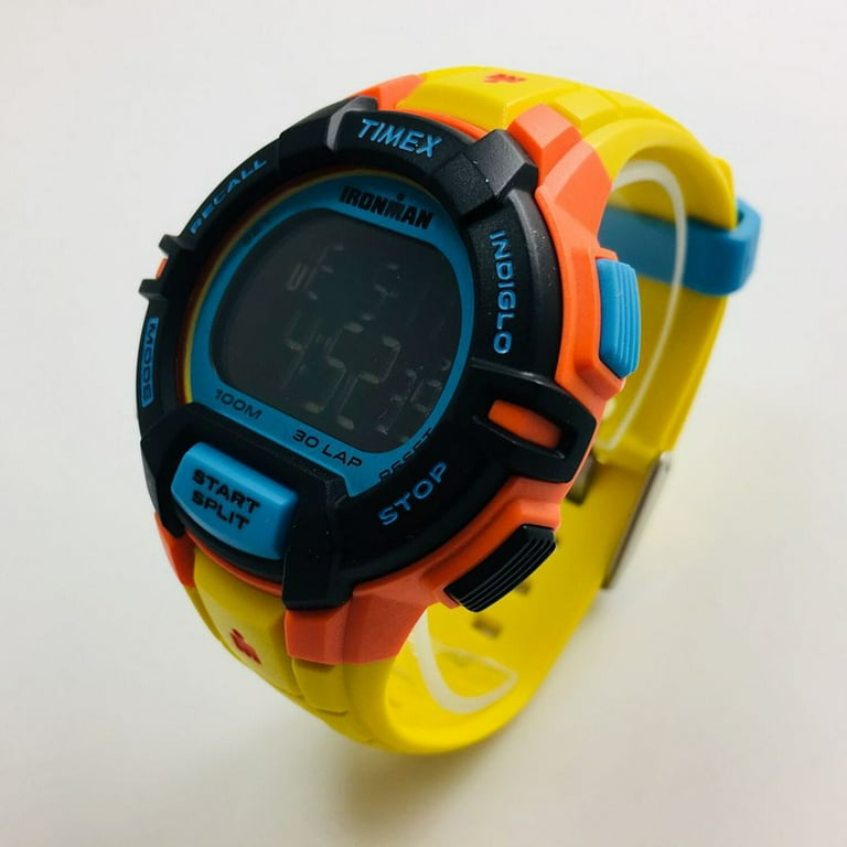 Men's Ironman Rugged 30 Color Block Full-Size Watch, Yellow