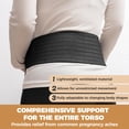 thumbnail image 4 of Pregnancy Support Belt SUPPORTSMART HAB Smart 3 in 1 Black, 4 of 7
