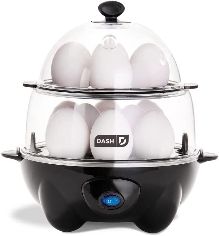 Deluxe Sous Vide Egg Bite Maker with Silicone Molds + Rapid Egg Cooker Bundle for Healthy Breakfasts