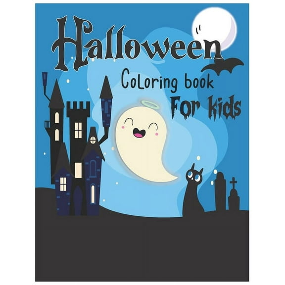 Halloween Coloring Book For Kids: Coloring Book for Kids All Ages (Paperback)