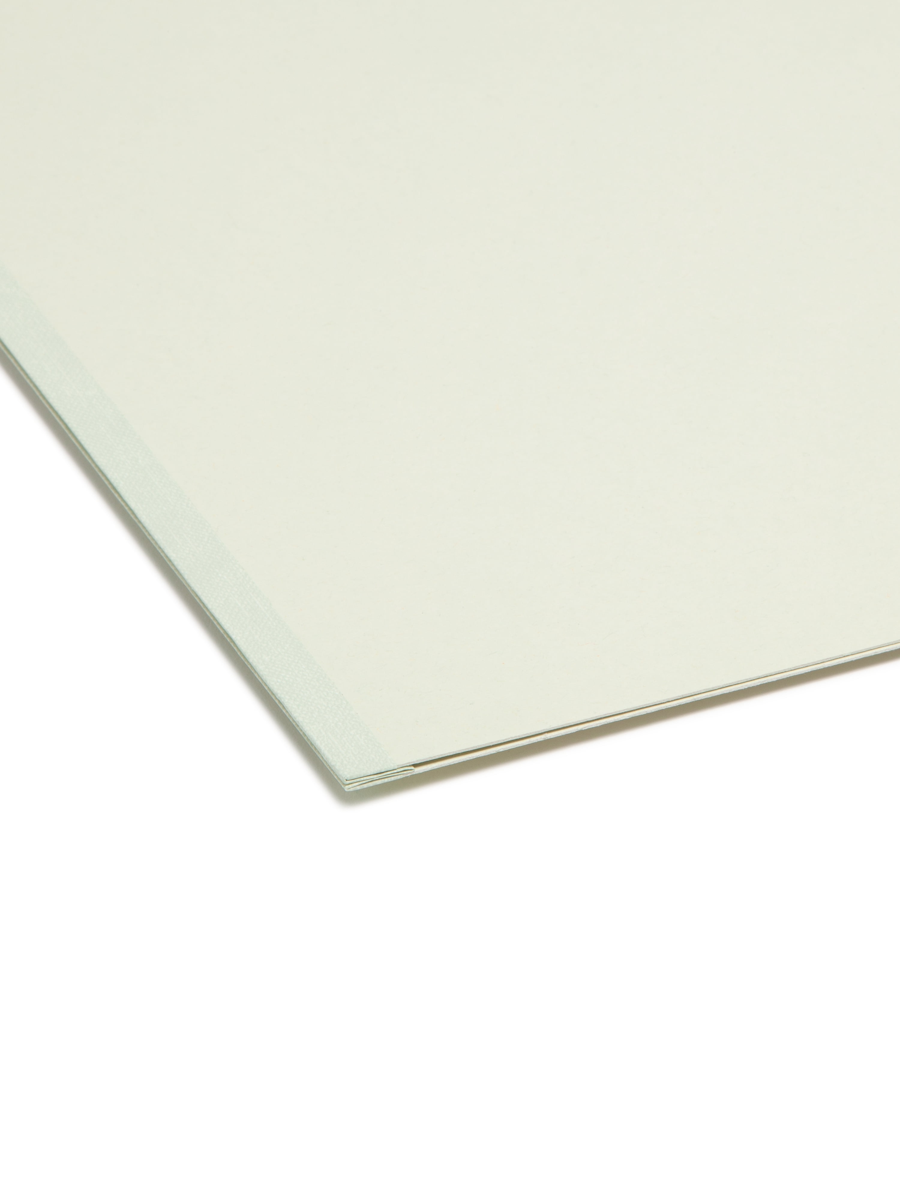 Smead Pressboard File Folder, 1/3-Cut Tab, 1" Expa