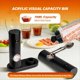 thumbnail image 4 of Juego de Molinillo de Sal y Pimienta EléCtrico, Grosor Ajustable con una Sola Mano, Alimentado por BateríA con Soporte, Herramientas para Sazonar, 4 of 5