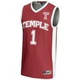 thumbnail image 2 of Male GameDay Greats #1  Red Temple Owls  Lightweight Basketball Jersey, 2 of 4