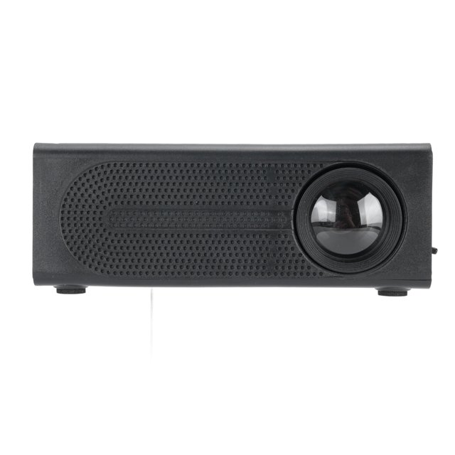 Small Projector 1080P 100ANSI 6000LM Brightness HIFI Stereo Speaker Portable Projector with HD Multimedia Interface for Home Outdoor