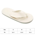 thumbnail image 4 of Sandalias planas Qarigey 1 par con punta abierta para mujer pantuflas antideslizantes fiesta en la piscina playa verano Calzado beige S, 4 of 6