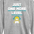 thumbnail image 3 of Instant Message - Gamer Just One More Level - Toddler & Youth Long Sleeve Graphic T-Shirt, 3 of 6