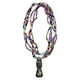 thumbnail image 1 of Collar Rosario Santa Muerte Negra 47 Cm Ritualizado, 1 of 4