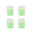 thumbnail image 1 of 4 tapones para válvulas de neumáticos de coche fluorescentes que brillan en la oscuridad. Verde, 1 of 8