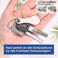 thumbnail image 3 of 2pcs Shopping Trolley Release Key, Universal Shopping Trolley Token Key Chip Shopping, 3 of 4