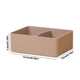 thumbnail image 3 of Caja de almacenamiento de plástico transparente con divisiones ajustables - 15,4 x 12 x 5,5 cm. Organizador de material PS para joyas, artículos de tocador y artículos pequeños, ideal para el hogar, 3 of 6