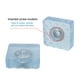 thumbnail image 4 of 8 piezas de almohadillas de goma cuadradas para insertar arandelas metálicas en patas de muebles de escritorio 30x30mm, 4 of 7