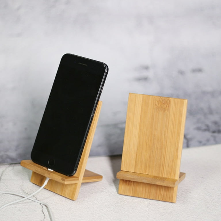 Arealer Wooden Cell Phone Stand Tablet Stand Phone Dock : Cradle Holder  Stand Compatible with Pad Phone 11 Pro Xs Xs Max Xr X 8 7 6 6s Plus 5 5s 5c