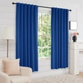 thumbnail image 5 of Deconovo Back Tab Blackout Curtains for Bedroom, Thermal Curtains, 52x72 inch, Royal Blue, 2 Panels, 5 of 9