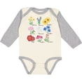 thumbnail image 3 of Inktastic Wild Flower Chart Boys or Girls Long Sleeve Baby Bodysuit, 3 of 5
