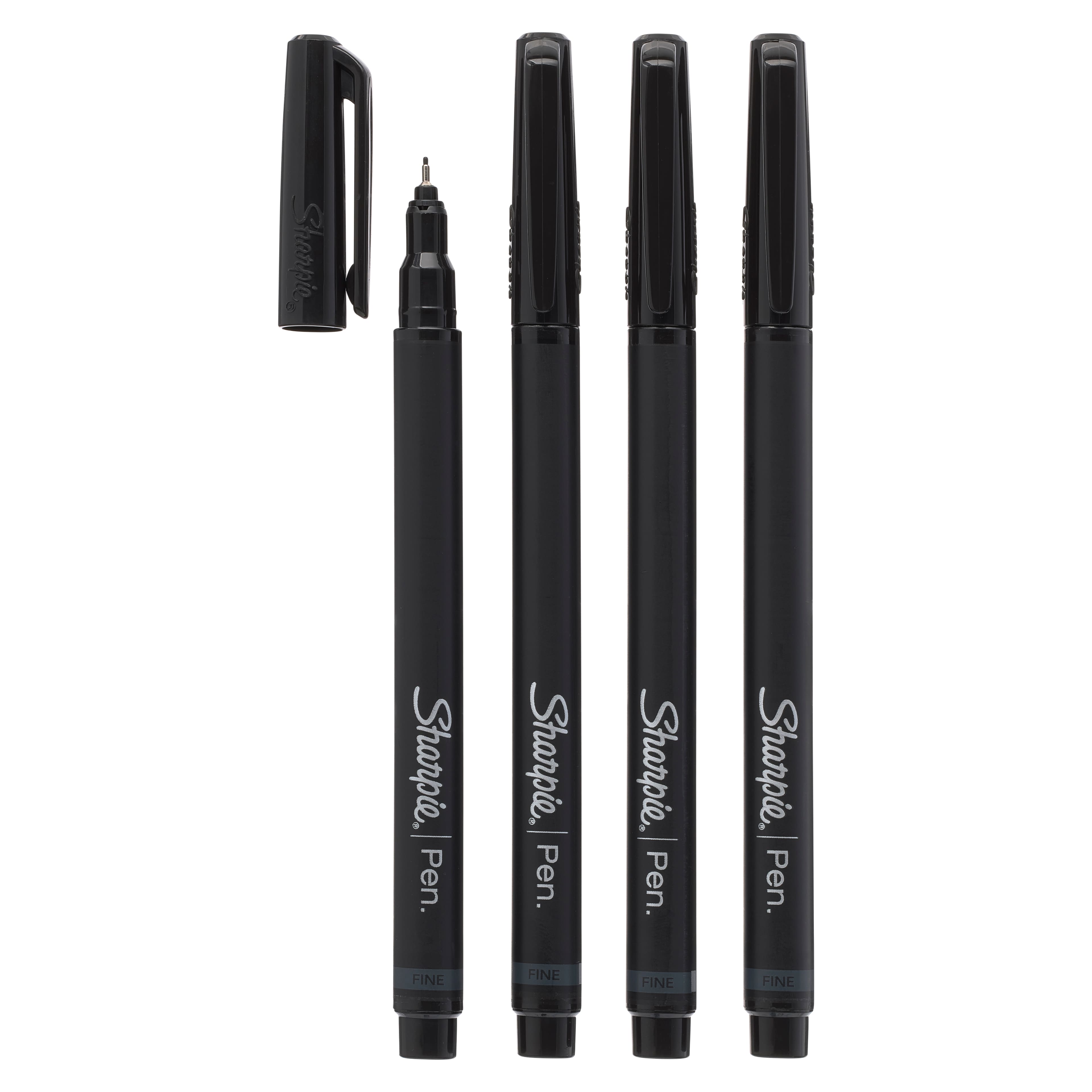 6 Packs 4 ct. (24 total) Sharpie® Black Fine Point Pens